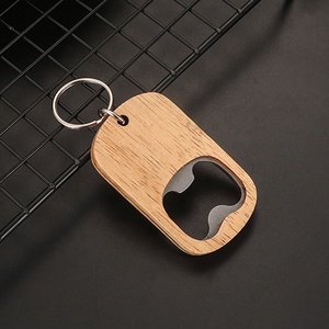 Tùy chỉnh bằng gỗ bia & mở chai với móc chìa khóa cho hộ gia đình sử dụng nhà bếp - Product Image 2