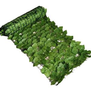 Plantes et feuilles en plastique vert pour clôture de fleurs en <span class=keywords><strong>gazon</strong></span> artificiel pour cour, <span class=keywords><strong>balcon</strong></span>, jardin, aménagement paysager, store roulant - Product Image 5