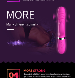 Vibrador de Conejo Realista de Silicona Suave y Flexible con Doble Vibración, Juguete Sexual para Masturbación Femenina, Venta Directa de Fábrica - Product Image 3