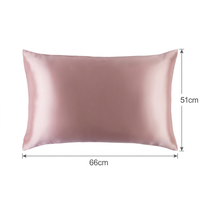 Taie d'oreiller carrée en satin de soie végétalienne écologique, tricotée, unie, hypoallergénique, texture lisse pour peaux sensibles, maison et hôtel