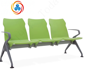 Silla de Espera de Acero Reforzado de 234 Plazas, Banco Público de 3 Plazas, Asientos para Áreas Públicas, para Hoteles y Aeropuertos - Product Image 3