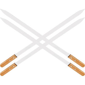 Juego de Brochetas de Acero Inoxidable para Asar, Utensilios para Parrilla, Brochetas para Barbacoa al Estilo Persa/Armenio/Turco - Product Image 2