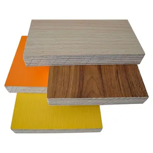 12mm 15mm 18mm Commercial Melamina Marine Plywood Melamine Faced Plywood Board