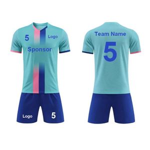Conjuntos de Entrenamiento de Fútbol Personalizados para Clubes y Equipos 26/27, Tallas Grandes, Secado Rápido, Transpirables, 100% Poliéster - Product Image 4