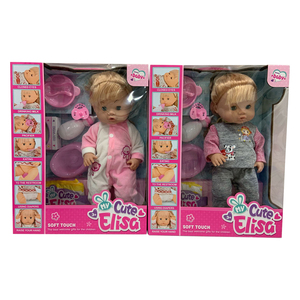 Muñecas de Silicona que Lloran y Hacen Pipí, Muñecas de Plástico para Niñas Pequeñas, Juguetes para Niños Recién Nacidos - Product Image 1