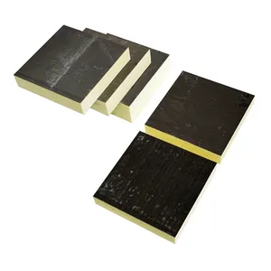 Polyurethane low water absorption rate and high tensile shear and bending strength PIR PUR foam thermal insulation board