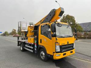 Camion nacelle élévatrice Shagang Haowo 4x2 de 35 mètres - Product Image 4
