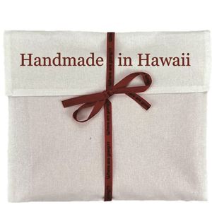 Pochette anti-poussière réutilisable de luxe en coton et lin blanc avec logo personnalisé, sac d'emballage portable pour vêtements, foulards et cadeaux - Product Image 5