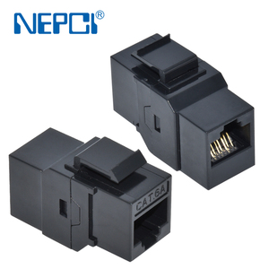 Nepci nhà máy RJ45 <span class=keywords><strong>CAT5e</strong></span> CAT6 cat6A <span class=keywords><strong>UTP</strong></span> không được che chở Inline <span class=keywords><strong>Coupler</strong></span> XJY-NE-212 <span class=keywords><strong>UTP</strong></span> Keystone <span class=keywords><strong>Coupler</strong></span> - Product Image 3