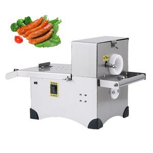 Petite machine semi-automatique électrique pour la ligature et l'enfilage de saucisses, moteur 220V 200W, facile à utiliser pour la fabrication de produits carnés - Product Image 2