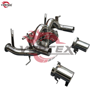 Sistema de Escape Catback Valvetronic de Acero Inoxidable T304 de Alto Rendimiento Directo de Fábrica Vortex para Lamborghini Aventador SVJ - Product Image 5