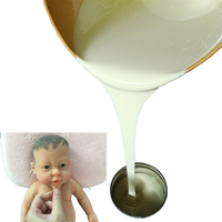 Résine art fournitures moule poupée faisant liquide silicone caoutchouc polyuréthane caoutchouc liquide