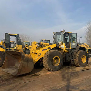 รถตักล้อยาง Komatsu มือสองรถตัก WA600 WA380 WA470-6นำเข้าจากญี่ปุ่นเซี่ยงไฮ้ - Product Image 5