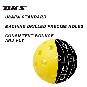 Alta calidad Durable Interior Exterior Pickleball Usapa Estándar 40 hoyos Entrenamiento PickleBalls para niños - Product Image 3