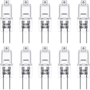 Lámpara de decoración para el hogar de América moderna Bombilla de uso <span class=keywords><strong>25W</strong></span> 50W G9 <span class=keywords><strong>G4</strong></span> La bombilla halógena es a prueba de explosiones de alta temperatura - Product Image 3