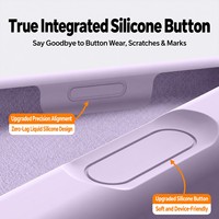 Coque de téléphone en silicone liquide en gros pour iPhone 18 17 16 15 Pro Max, toucher doux, antichoc, protection de l'appareil photo, étui mobile