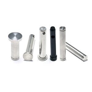 Chốt Cài Đầu Phẳng Độ Chính Xác Cao Bằng Thép Không Gỉ Chốt Khóa Hình Trụ - Product Image 2