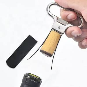 2 en 1 Sublimation Acier inoxydable Personnalisé Métal Mariage Extracteur de vis en liège à deux broches Ah so Ouvre-bouteille de vin rouge <span class=keywords><strong>Funny</strong></span> Custom - Product Image 3