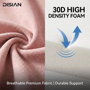 Sofá Cama Modular Convertible <span class=keywords><strong>2</strong></span> <span class=keywords><strong>en</strong></span> <span class=keywords><strong>1</strong></span>, Sillón de Esponja <span class=keywords><strong>en</strong></span> Forma de U, Colchón Plegable para Invitados, para Sala de Estar y Dormitorio - Product Image 4