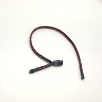 Câble adaptateur noir PH2.0 3 broches XT60 Amass XH2.54, conducteur en cuivre pur 20AWG, gaine en silicone, gel de silice, longueur 35 cm