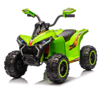 Quad électrique 4 roues pour enfants, jouet pour tout-petits, garçons et filles, avec pneus tout-terrain, lumières LED et siège