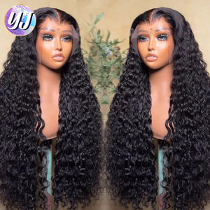 越南原装深卷发假发 印度13x6无胶全高清蕾丝前额假发 天然巴西前额处女发假发 - Product Image 3