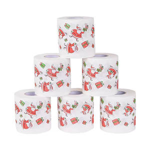Papier toilette personnalisé imprimé, cadeau amusant et original pour les fêtes, vente en gros d'usine - Product Image 2
