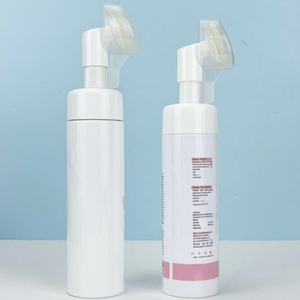 Factory Price Face Cleanser Liquid Foaming Mousse <b>Pump</b> <b>Bottle</b> 100ml 120ml 150ml 200ml 250ml Empty White Shampoo Plastic <b>Bottle</b> - Product Image 6