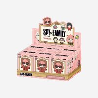 Authentique POP MART SPY Family Character Series Plush Doll Blind Box 6PCS Set Cute Anime Kawaii Anya Fans Gifts