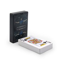 Jeu de poker personnalisé avec des cartes à jouer en papier à personnaliser, type publicitaire de poker