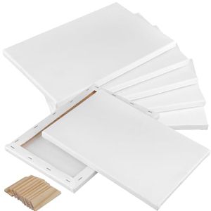 Toile tendue vierge pour impression artistique, panneau de toile vierge en bois, toile de peinture en coton, toile tendue sur mesure pour la peinture - Product Image 1