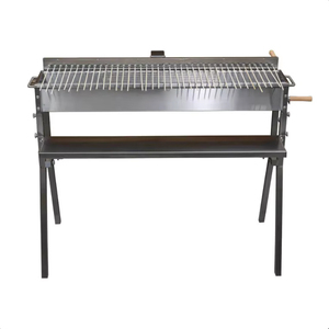 Grand <span class=keywords><strong>barbecue</strong></span> Hibachi pour jardin et patio, en acier inoxydable, 40 brochettes, avec une plateforme de rangement - Product Image 4