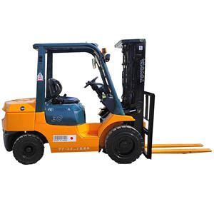 Cheap Price Used 7FD30 Three-door Frame Diesel for Forklift 3 Ton 4.5m Lift Heights Non-slip Off-road Tires 2-Year Warranty - Product Image 1