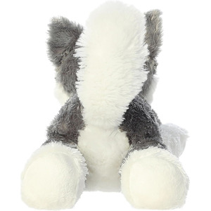 Peluche Lupo Grigio B911, Regalo per Bambini, Giocattolo Morbido a Pelo Lungo, Produzione Personalizzata ODM - Product Image 2