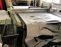 Machine de découpe multicouche pour semelles de chaussures avec outil de découpe servo