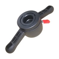Écrou de blocage rapide 36 mm pas de 3 mm pour outil d'alignement de roues, accessoire de balanceuse de roues à dégagement rapide