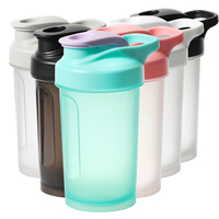 300ml Mini Logo Personnalisé Petite Tasse Shaker Gym Sans Bpa Shaker Bouteille D'eau