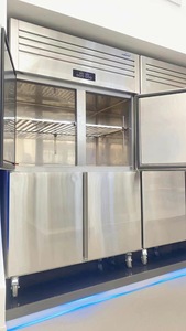 Refrigerador con Puerta Francesa, Cuerpo de Acero Inoxidable, 810L, 4 Puertas, Enfriamiento por Aire, Descongelación Manual, Temperatura Única, LCD-1000DD4M - Product Image 4