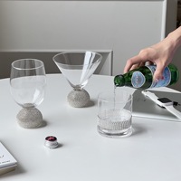 Luxe Diamante or sans pied verre à vin mariage champagne vin gobelet cristal transparent verre à eau tasse à vin verre à gobelet rouge