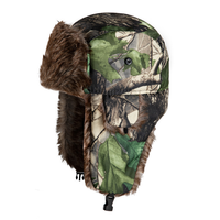 Gorro de Invierno Cálido de Piel Sintética, Estilo Aviador, con Orejeras, para Nieve y Esquí, Unisex
