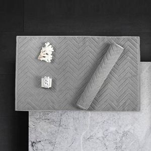 Tapis de bain antidérapant, tapis de douche extra-long et absorbant - Product Image 3