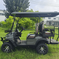 Voiture de tourisme nouvelle génération, batterie au lithium 60V, énergie solaire, 4 places, tout-terrain, voiturette de golf électrique homologuée pour la route