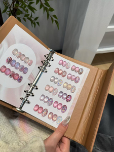 Euro 2026 Nouveau Gel de vernis à ongles effet œil de chat, perles de verre et petites bulles, 24 couleurs, blanc, violet eau bouillie, effet <span class=keywords><strong>aurore</strong></span> œil de chat - Product Image 4