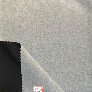 45% Len Hai Màu Sắc Khác Nhau 900 gam/mét Đồng Bằng Len Vải Cho Áo Khoác Hai Mặt Len Vải - Product Image 6