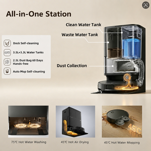 20000 Pa Integrated-line Laser Smart Robot Vacuum Cleaner and <b>Mop</b> for Home Wet <b>Dry</b> Automatic ODM Manufacturers 200Min Working Ti - Product Image 1