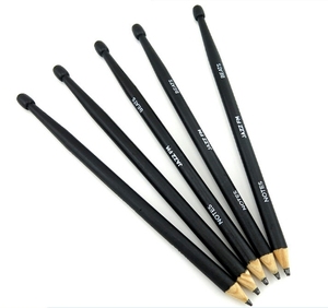 Lápices Promocionales de Madera de Alta Calidad con Forma de Baqueta, Lápiz de Madera Natural con Diseño de Baqueta - Product Image 2