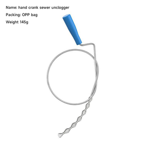 Limpiador de <span class=keywords><strong>tuberías</strong></span> de Metal Flexible manual para el hogar, herramienta para eliminar obstrucciones de drenaje para bañeras e inodoros - Product Image 5