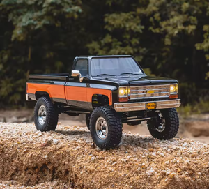 รถบรรทุกจำลองแบบคลาสสิก 1/18 RTR RC Rock Crawler Pickup 4x4 ควบคุมด้วยรีโมทไฟฟ้า สำหรับขับขี่ออฟโรด รุ่นจำลองสำหรับงานอดิเรก - Product Image 4