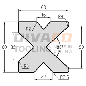 Utensili a V standard 42CrMo ad alta durezza, pronti all'uso per <span class=keywords><strong>piegatrici</strong></span> CNC - Product Image 6