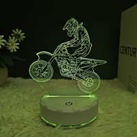 Projecteur de dessin animé, veilleuse, télécommande, commande tactile, portable, luminosité réglable, décoration de chambre à coucher